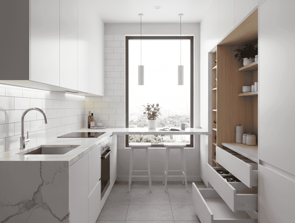 5 Strong Solutions for Small Kitchens